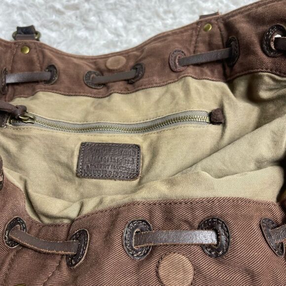 LUCKY BRAND Mult-Color leather & Suede Patchwork HOBO  large Shoulder Bag - Picture 6 of 15